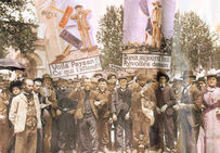 Manifestation des viticulteurs, 1907.