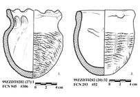 Céramiques de formes arrondies.