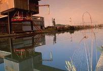La saline de Varangéville (Meurthe et Moselle).