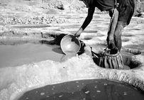 Salines, Tegidda près de Bankilaré, Niger, octobre 1973.
